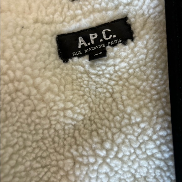 A.P.C. - leather motorcycle jacket - xs - Picture 12 of 14